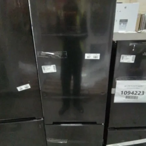 RUSSELL HOBBS FREESTANDING FRIDGE FREEZER BLACK, MODEL: RH54FF180B