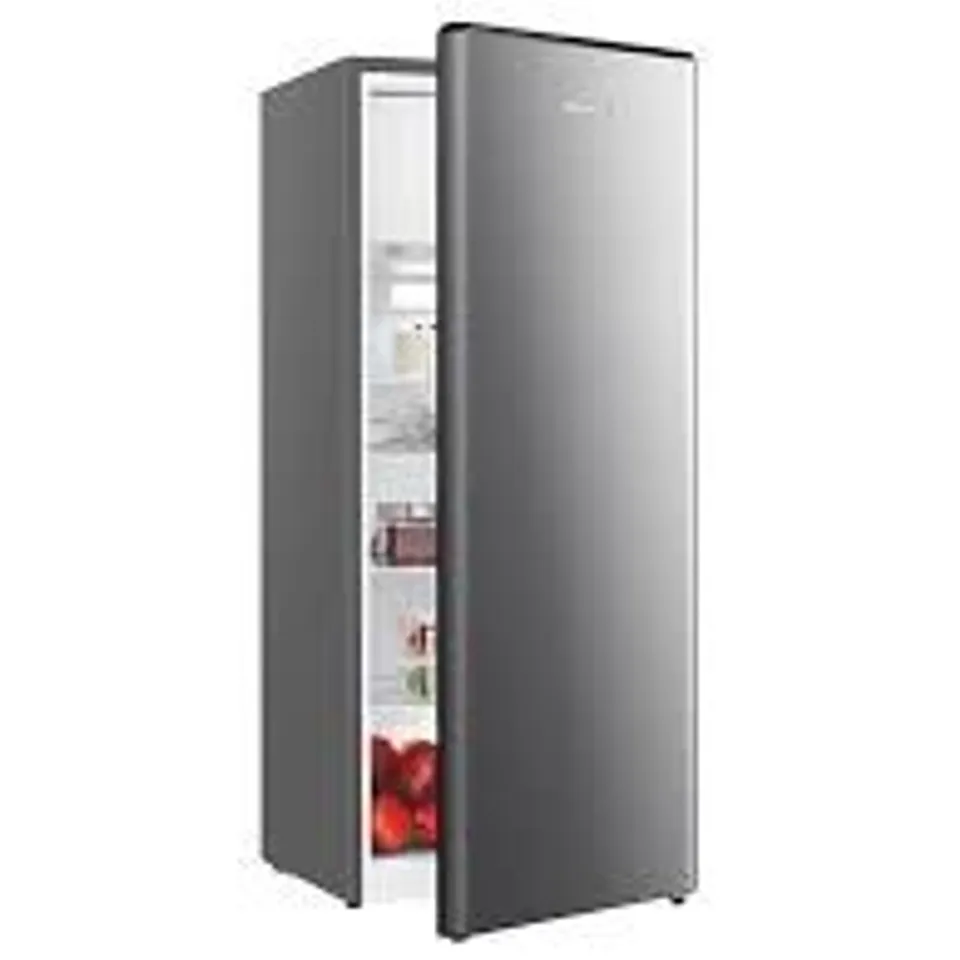 BOXED HISENSE RR220D4BDE FREESTANDING FRIDGE - SILVER