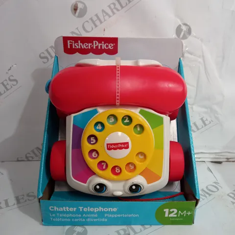 BOXED FISHER PRICE CHATTER TELEPHONE - 12M