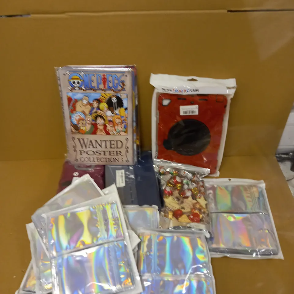 LOT OF ASSORTED ITEMS TO INCLUDE-IPAD 10.2 INCH CASE, ZIPLOCK BAGS SMALL WINTER COAT FOR DOGS, PACK OF MIXED CHOCOLATE 