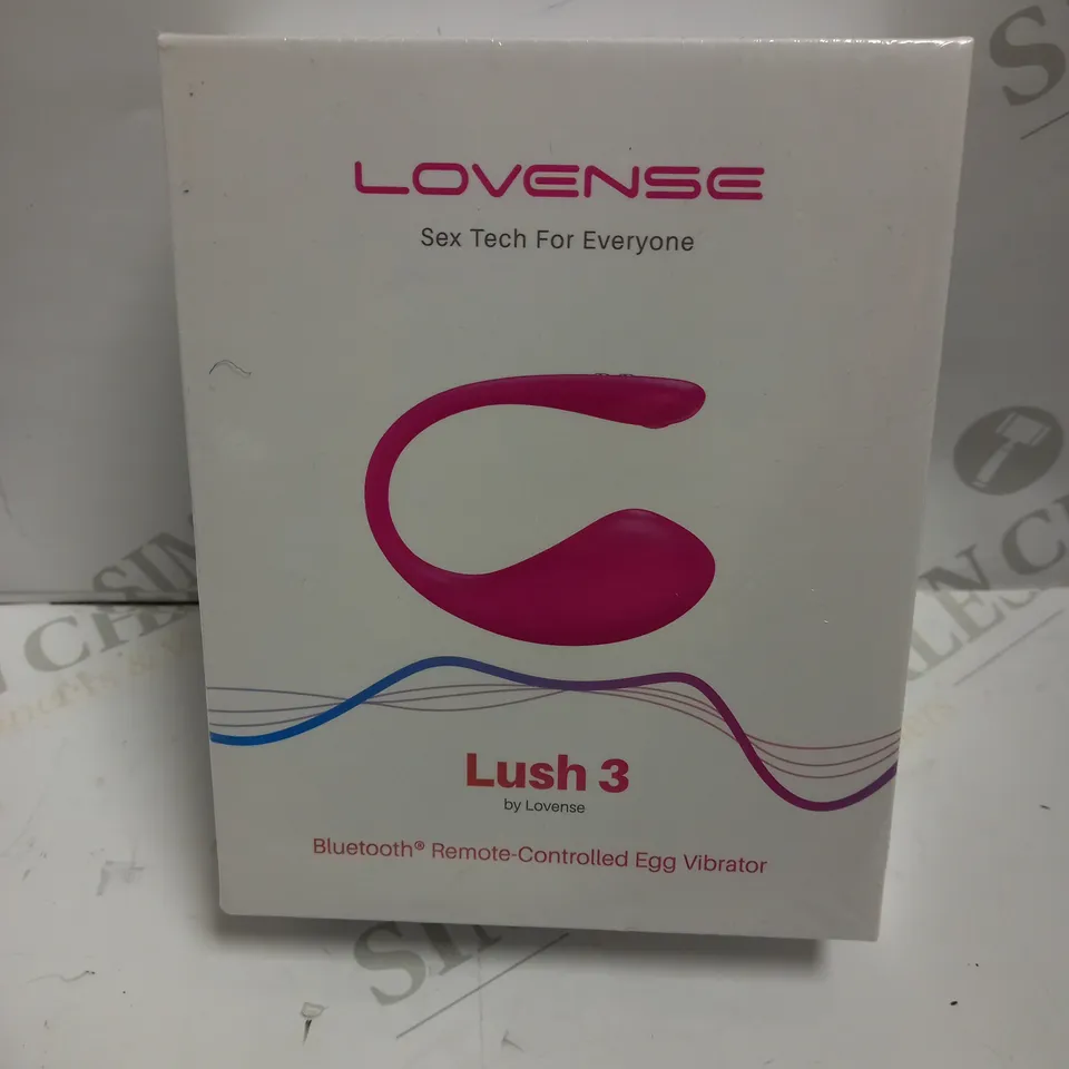 SEALED LOVENSE LUSH 3 BLUETOOTH REMOTE CONTROLLED EGG VIBRATOR