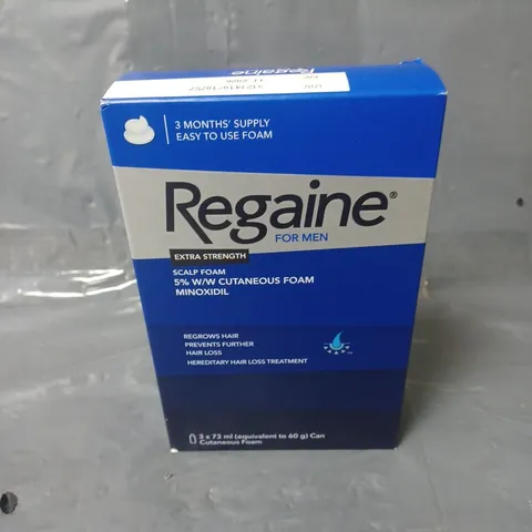 BOXED AND SEALED REGAINE FOR MEN EXTRA STRENGTH MIXODIDIL