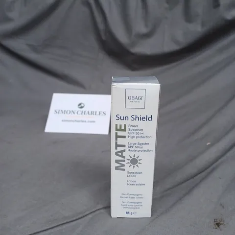 SEALED OBAGI MEDICAL SUN SHIELD BROAD SPECTRUM SPF 50 SUNSCREEN LOTION 85G