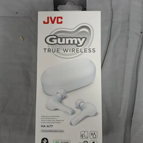 JVC Gumy True Wireless Earbuds HA-A7T – Coconut White