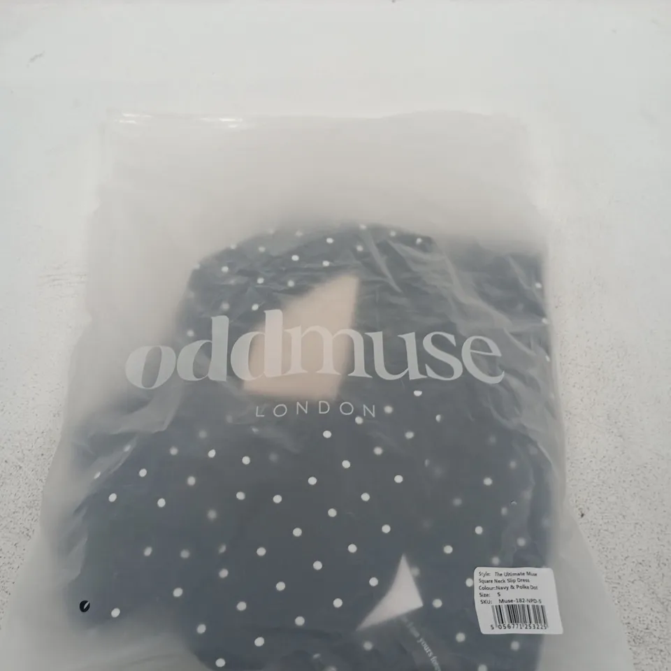 ODDMUSE LONDON THE ULTIMATE MUSE SLIP DRESS – SIZE SMALL