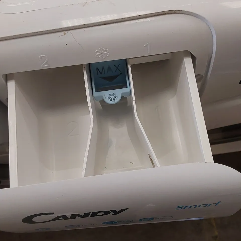 CANDY SMART FREESTANDING 9KG WASHING MACHINE IN WHITE, MODEL: CS 149TE-80