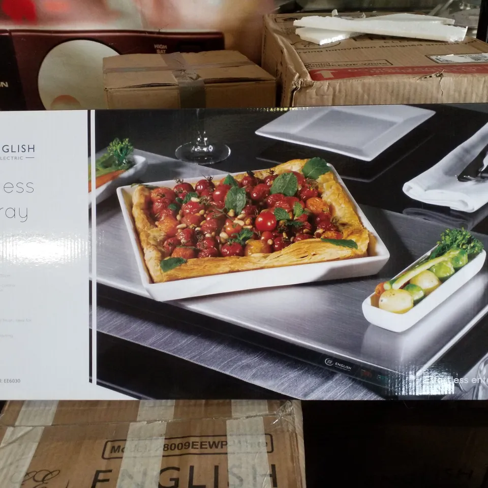 BOXED ENGLISH ELECTRIC LARGE HOT TRAY EE6030