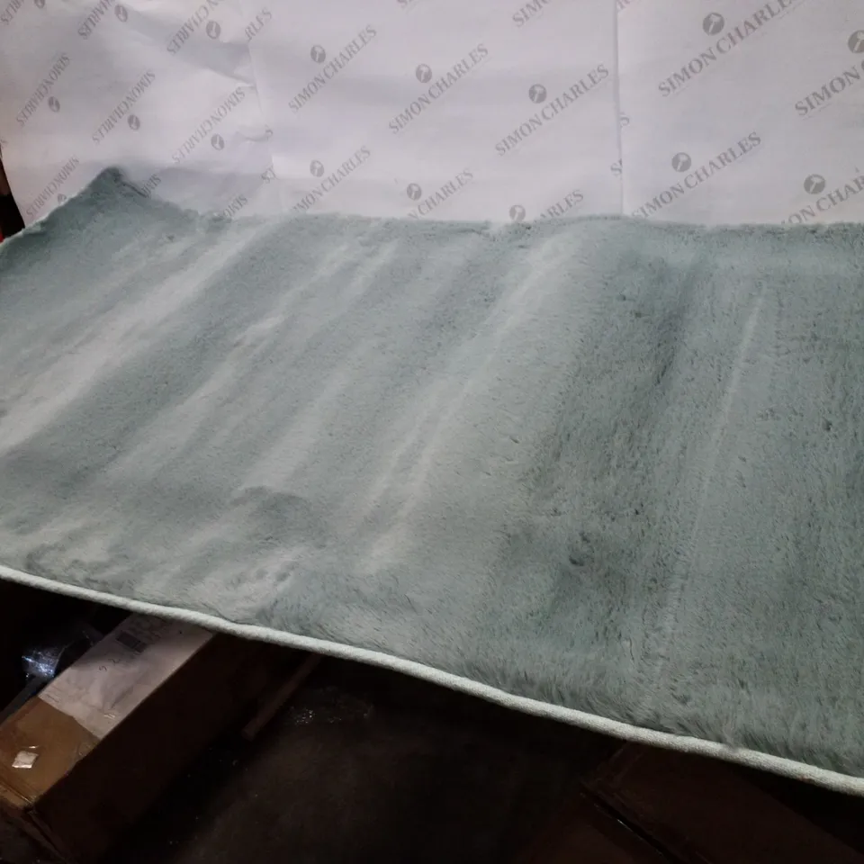 BRAND NEW PACO HOME RABBIT 780 AREA RUG IN TURQUOISE - 80X150CM