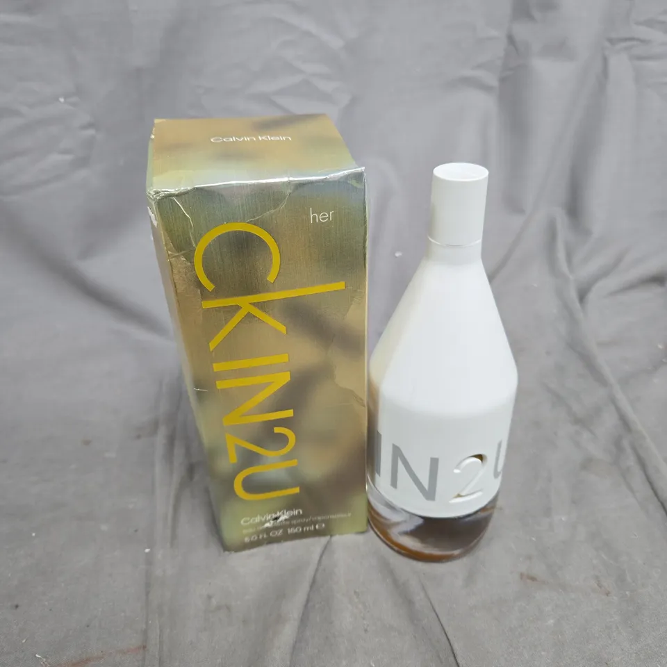 BOXED CALVIN KLEIN EAU DE TOILETTE SPRAY FOR HER (150ML)