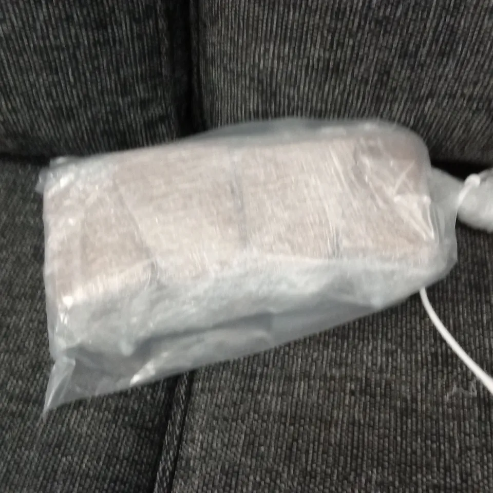 HALSTOW 3 SEATER FABRIC SOFA - CHARCOAL RRP £749