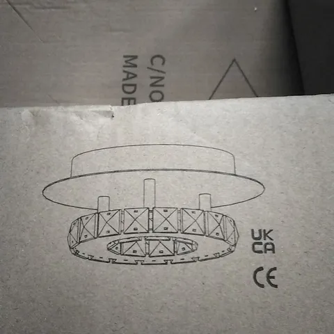 BOXED LIGHTS IN CEILING LAMP 