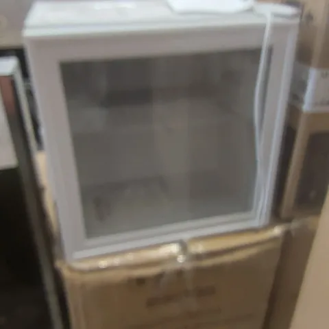 White Compact Display Fridge with Glass Door β Mini Fridge