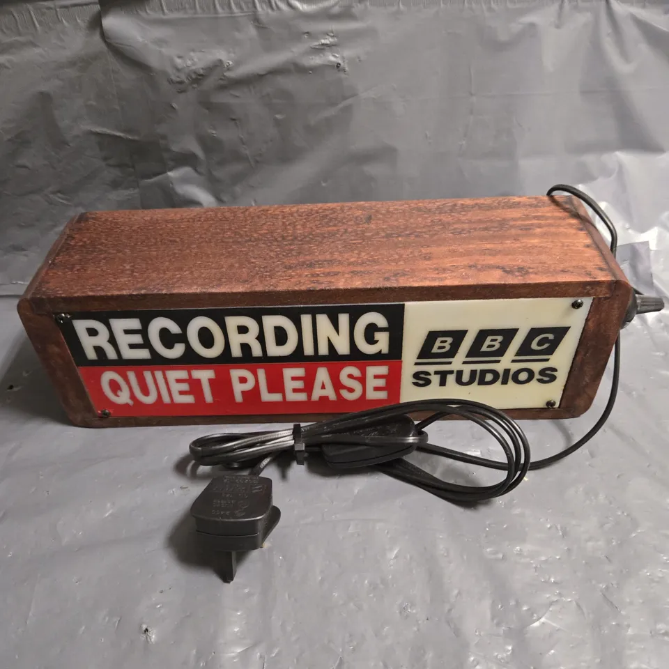 BBC STUDIOS PLUG IN LIGHT 
