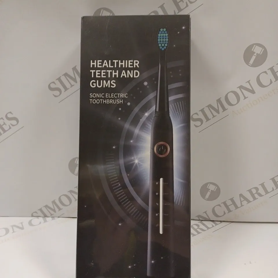 BOXED SEALED SONIC HEALTHIER TEETH & GUMS TOOTHBRUSH