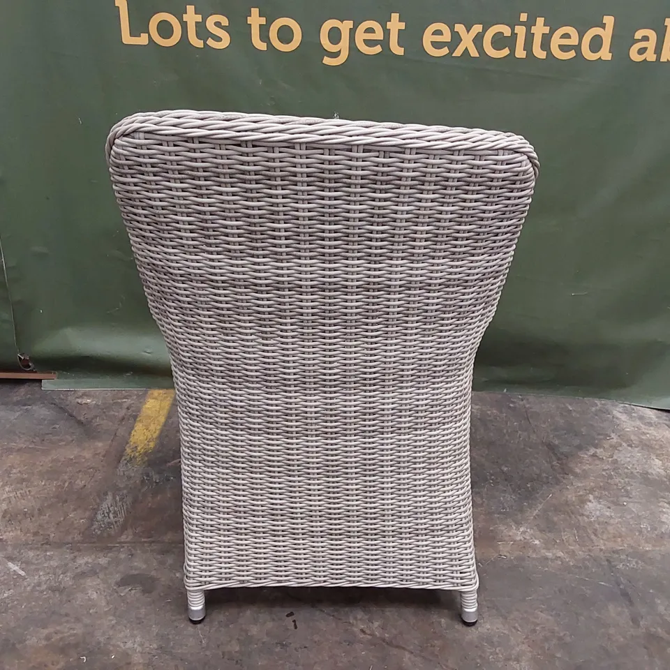 MAZE RATTAN GARDEN CHAIR - NO CUSHION (1 ITEM)