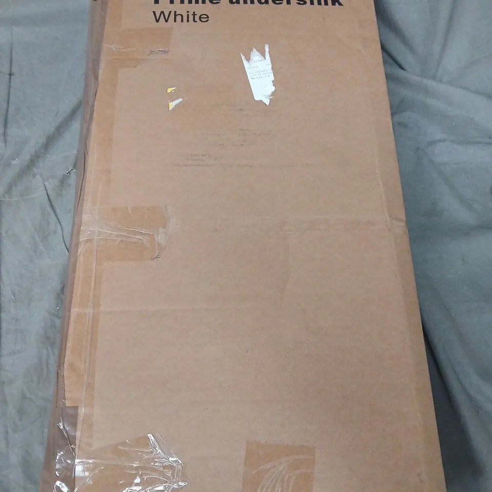 BOXED PRIME UNDERSINK IN WHITE - COLLECTION ONLY