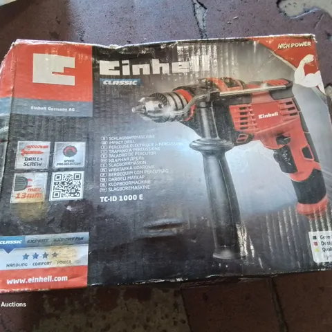 BOXED EINHELL TC-ID 1000 E IMPACT DRILL