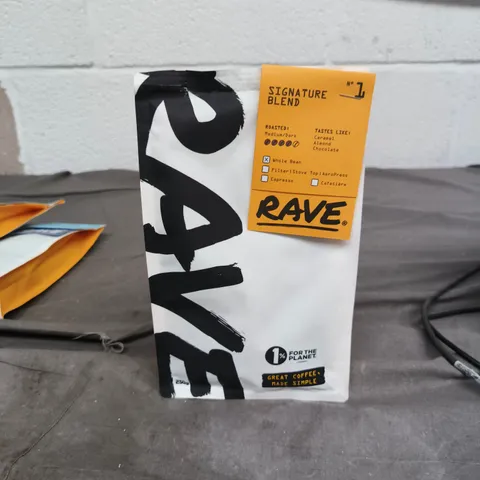 RAVE SIGNATURE BLEND COFFEE – 250 G BAG 