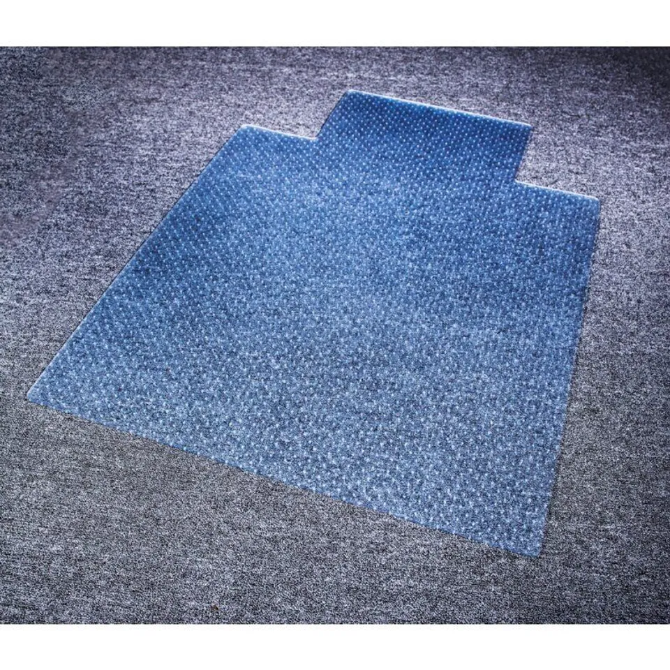 BOXED MULTI PILE CARPET STRAIGHT CHAIR MAT 120cm