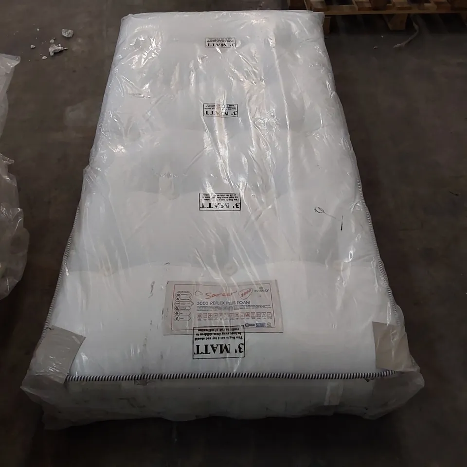 QUALITY BAGGED POCKETO POCKET SPRUNG 3000 3FT MATTRESS 