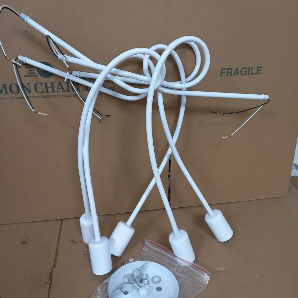 CEILING LIGHT FIXTURE 5-LIGHT 