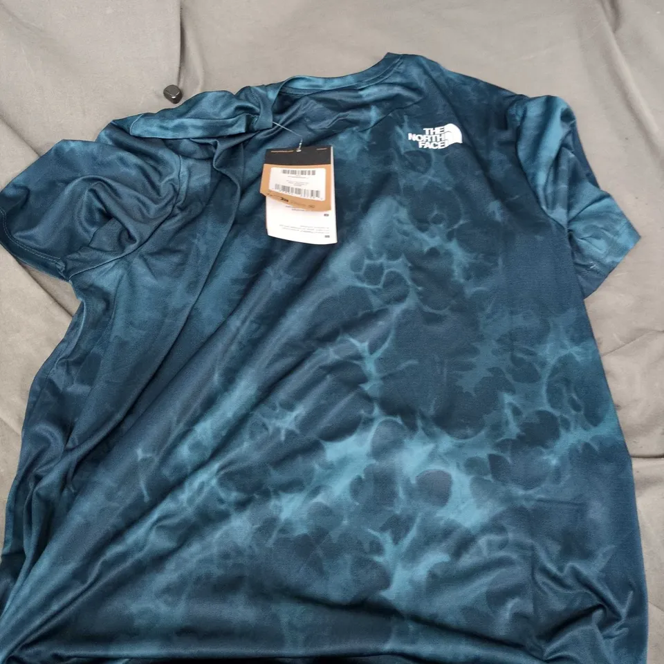 THE NORTH FACE MEN'S T-SHIRT – TEAL, SIZE L