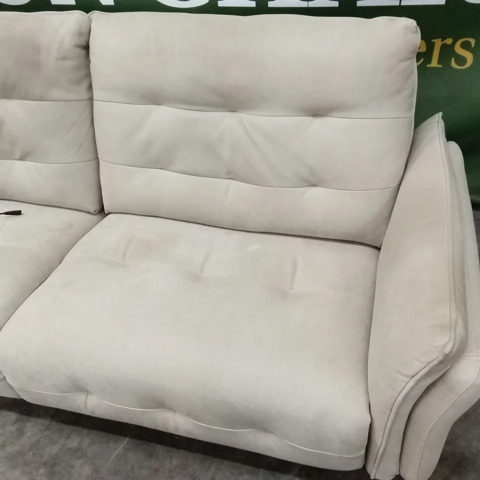QUALITY DESIGNER ITALIAN MADE BOLZANO 3 SEATER ELECTRIC RECLINER LEATHER SOFA 