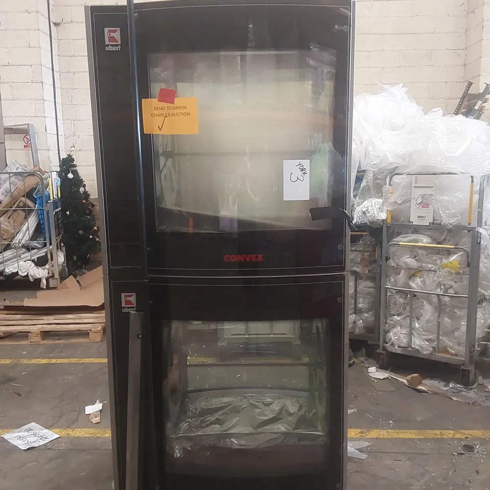 UBERT CONVEX COMMERCIAL DOUBLE ROTISSERIE OVEN
