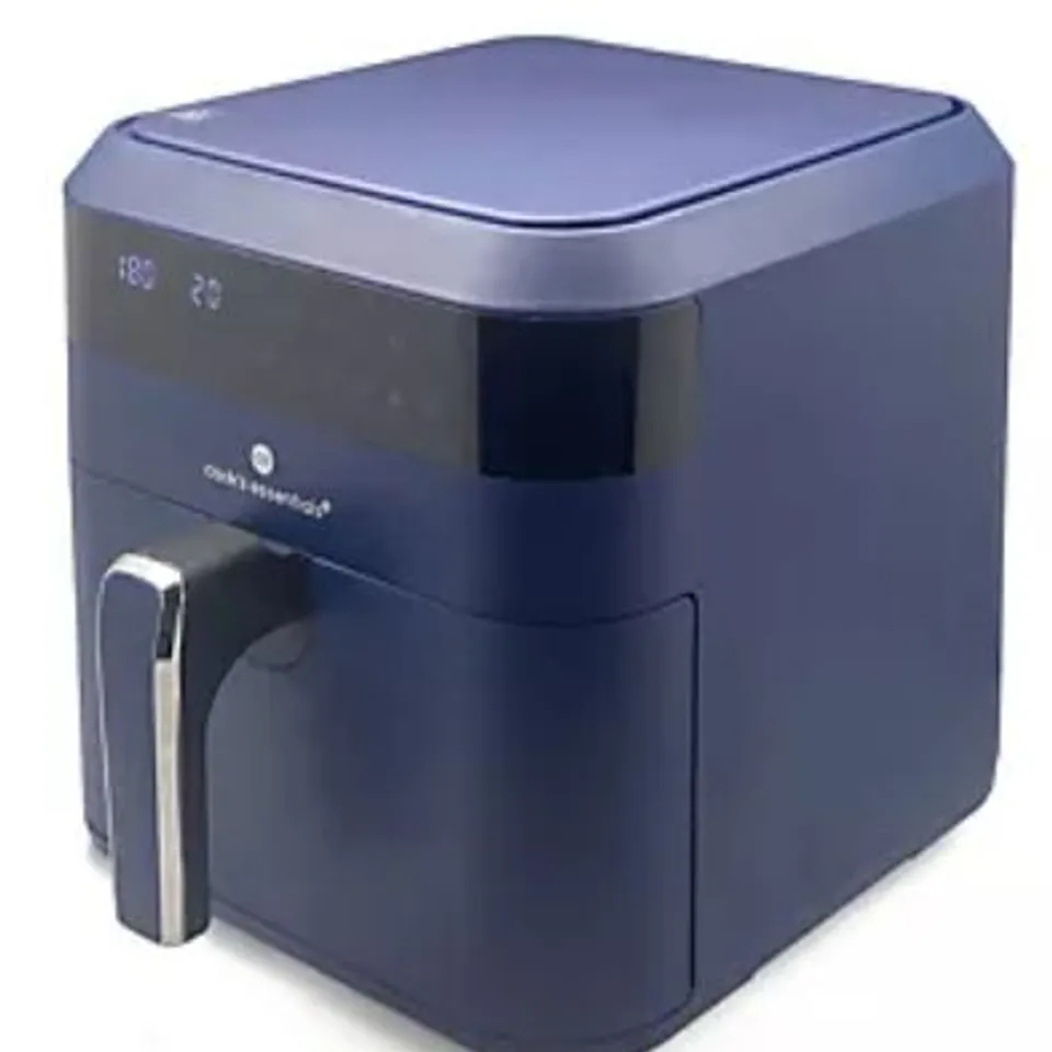 COOK'S ESSENTIALS 5.8L AIR FRYER WITH MULTI TOUCH CONTROL PANEL IN NAVY