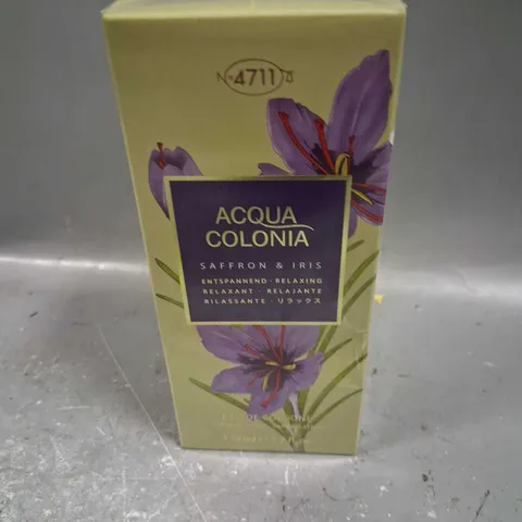 BOXED AND SEALED ACQUA COLONIA SAFFRON ANDIRIS EAU DE COLOGNE 170ML