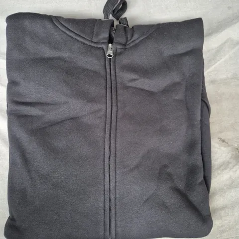 BLACK PREMIUM BY EMP ZIP-UP HOODIE IN BLACK SIZE 5XL