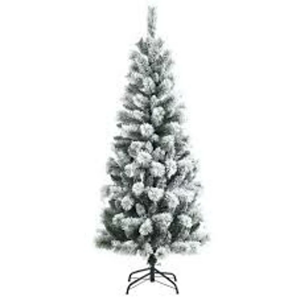 COSTWAY PRE LIT ILLUMINATED LED ARTIFICIAL CHRISTMAS TREE 6FT