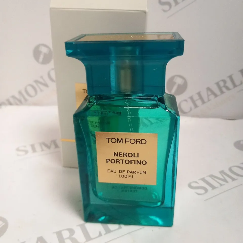 BOXED TOM FORD NEROLI PORTOFINO EAU DE PARFUM 100ML DEMONSTRATION TESTER