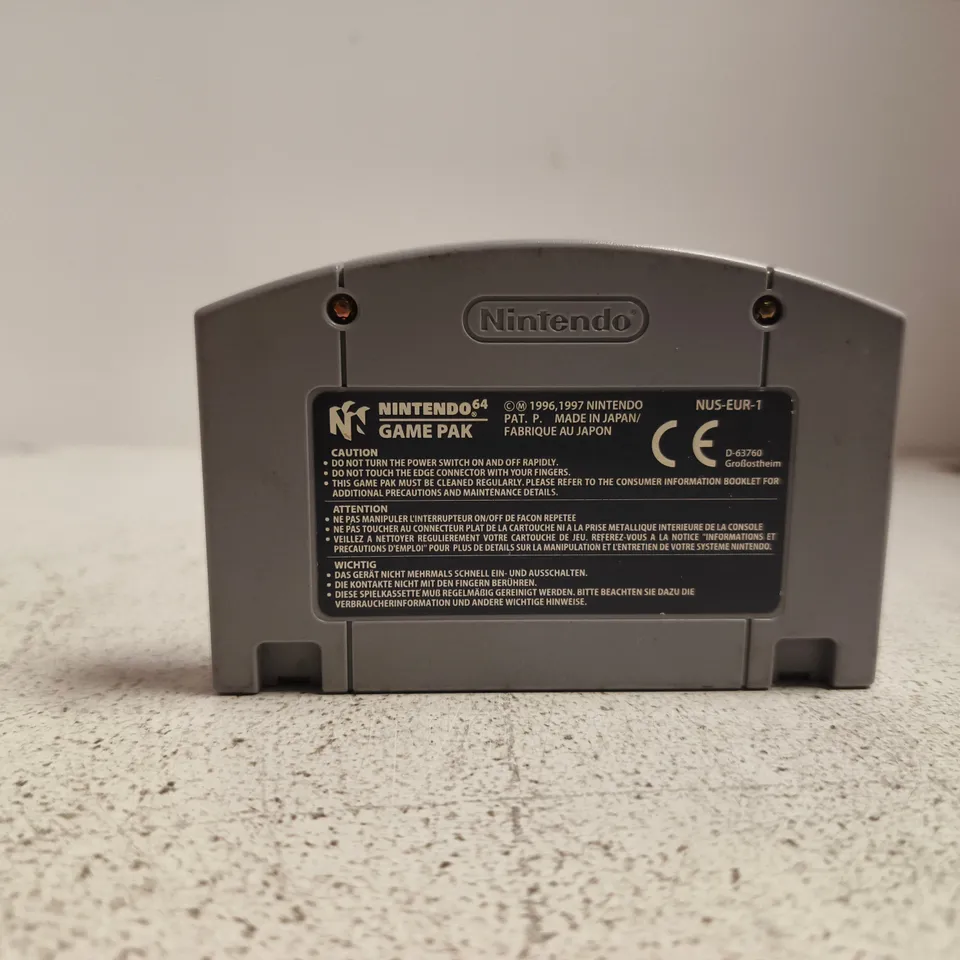 NINTENDO 64 GAME CARTRIDGE – PREMIER MANAGER 64