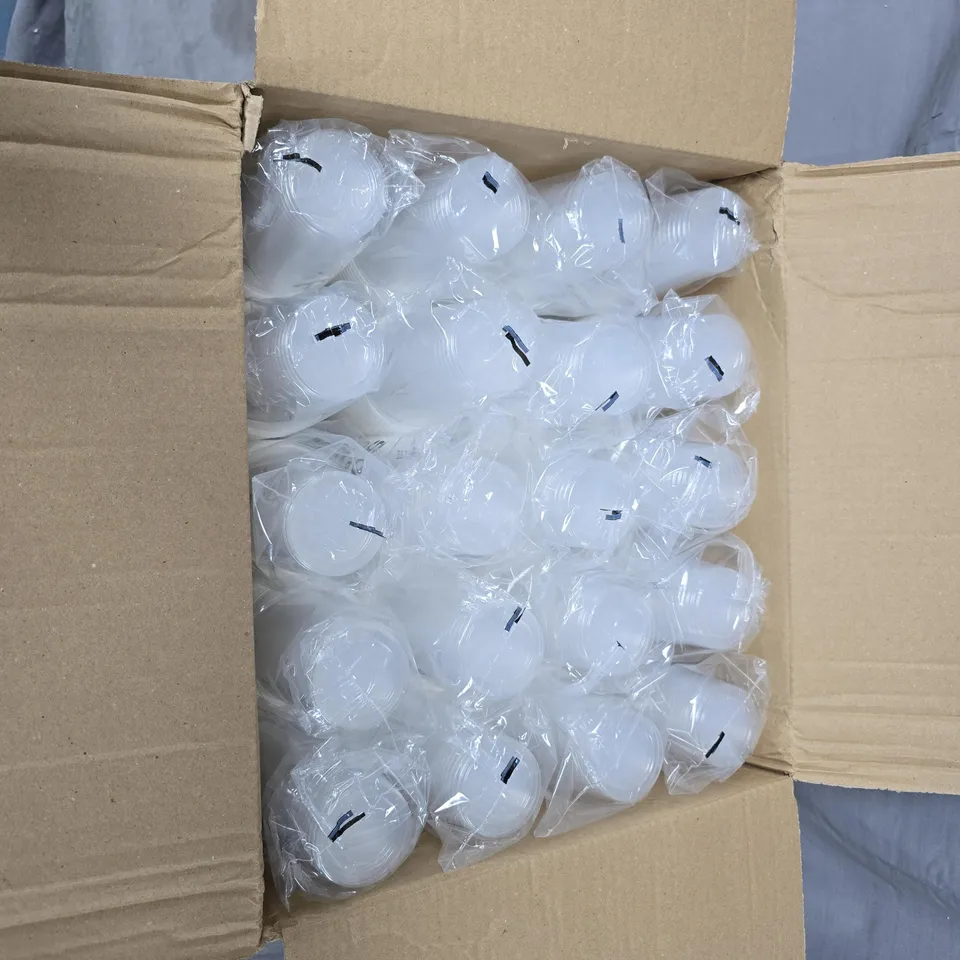 BOX OF 20 X 50 PLASTIC CUPS