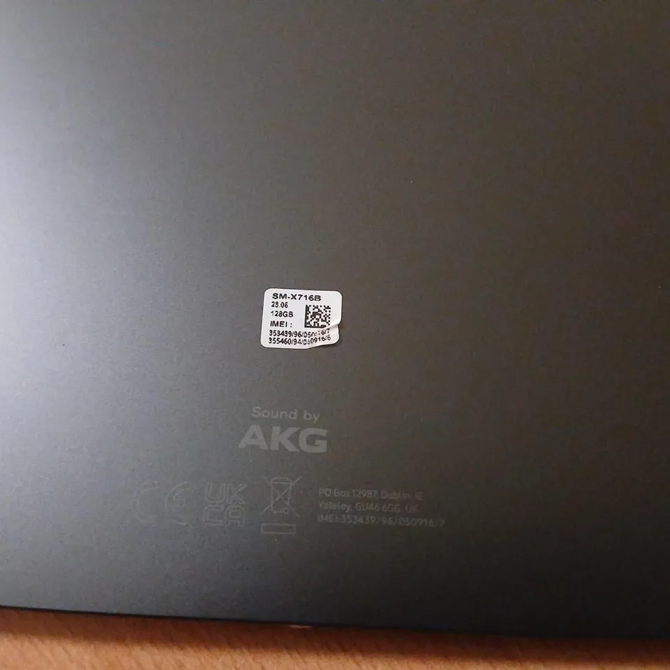 SAMSUNG GALAXY TAB SM-X716B – 128GB – AKG-TUNED AUDIO 