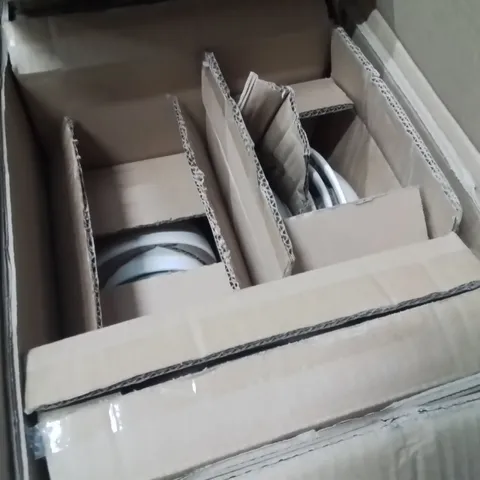 BOXED VANCASSO DINNERWARE SET OF 16 BEIGE
