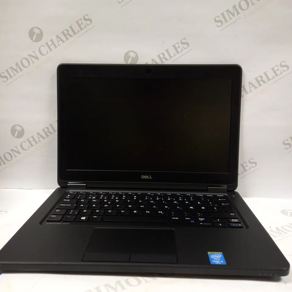 DELL LATITUDE E5250 LAPTOP IN BLACK