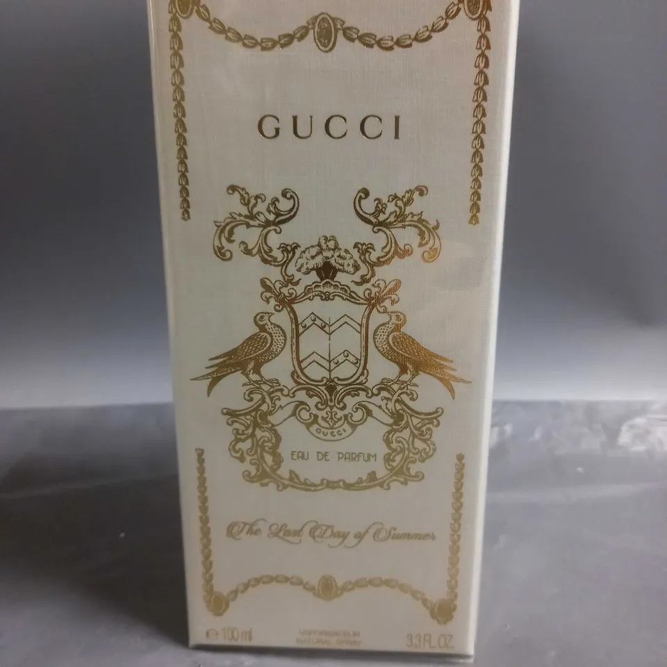 BOXED AND SEALED GUCCI THE LAST DAY OF SUMMER EAU DE PARFUM 100ML