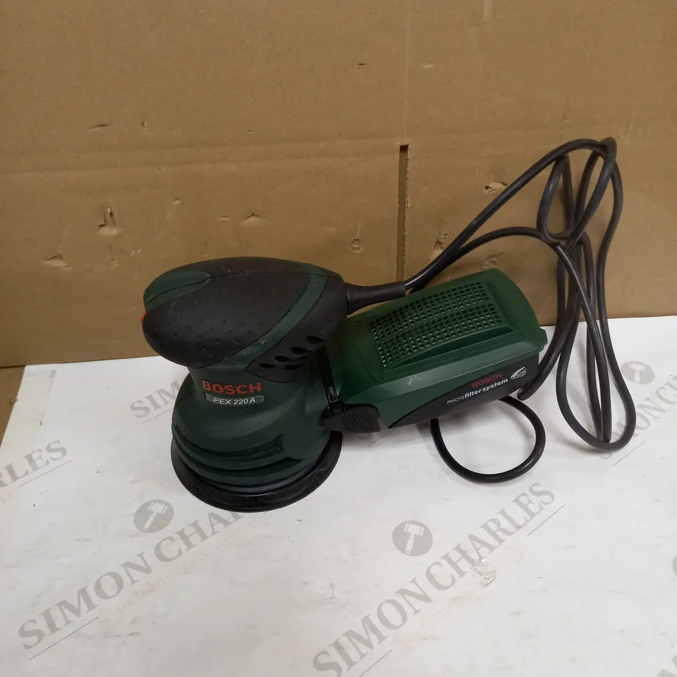 BOSCH PEX 220A ORBIT SANDER