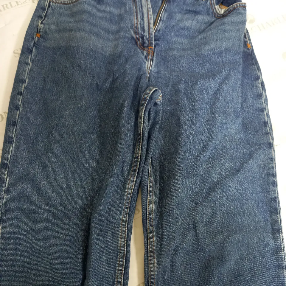 COLLUSION DENIM BLUE MOM JEANS - W30 L34