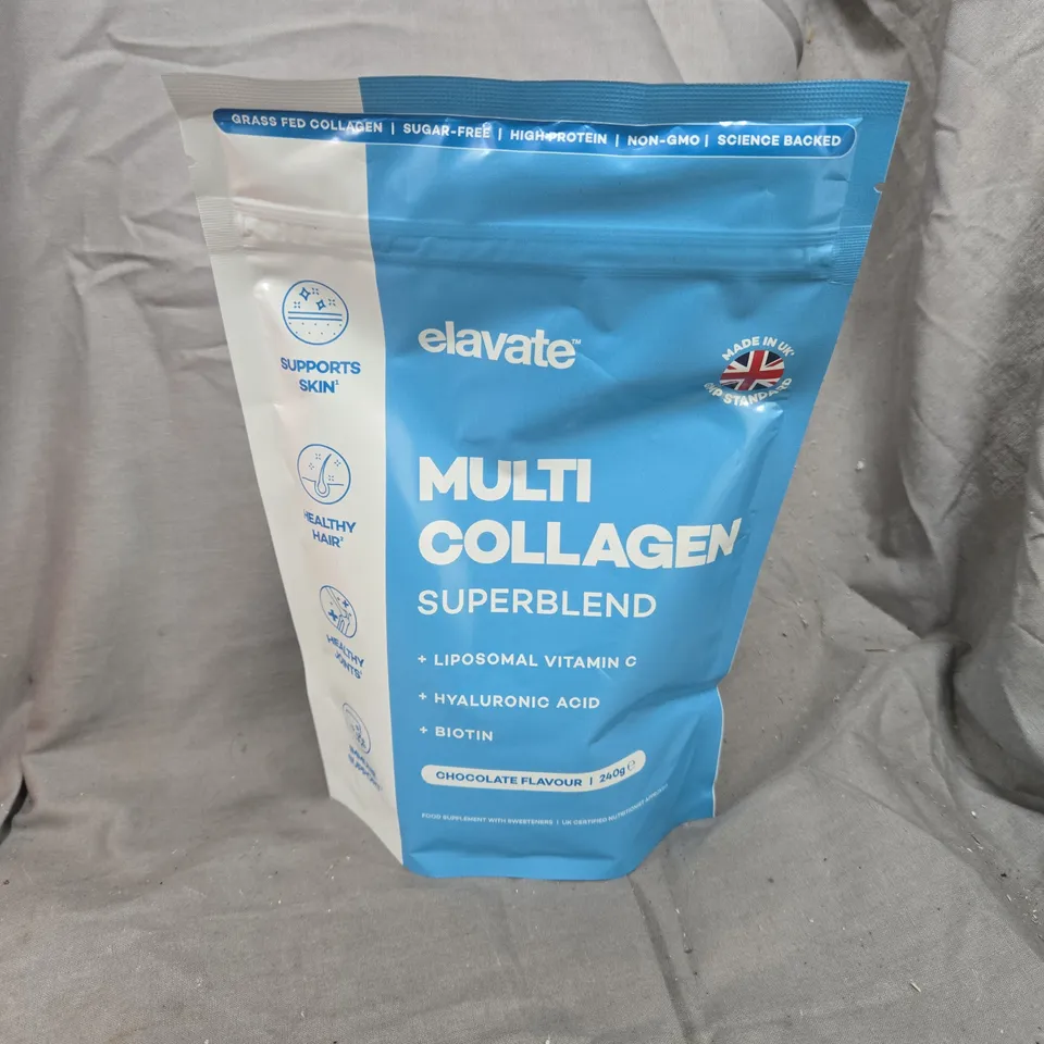 ELAVATE MULTI COLLAGEN SUPERBLEND CHOCOLATE FLAVOUR (240G)