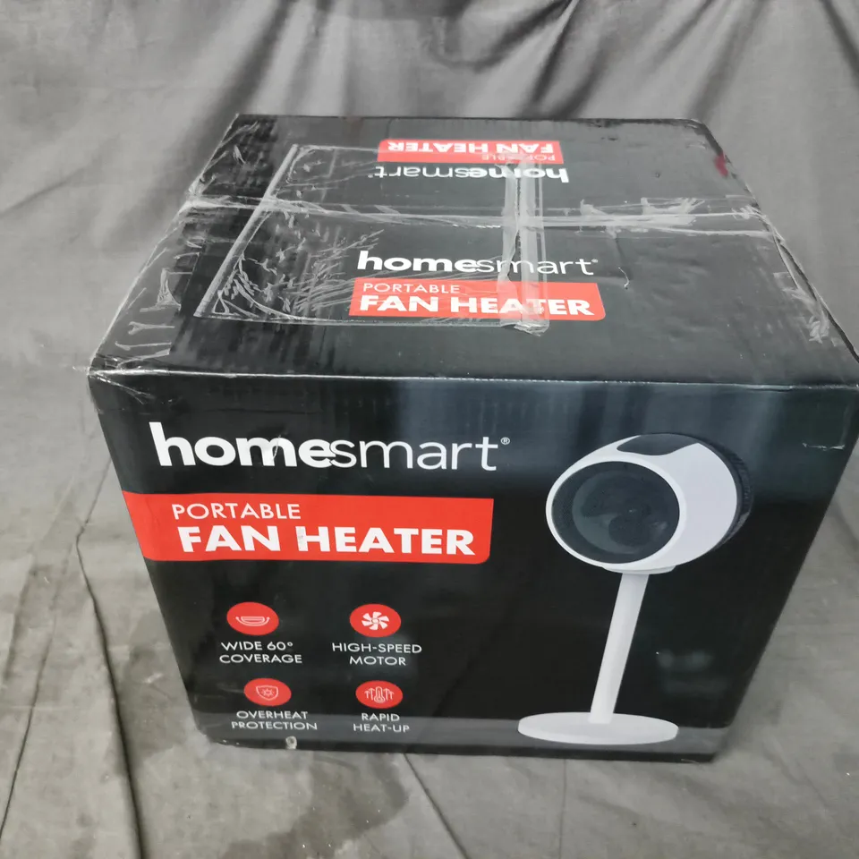 BOXED HOMESMART PORTABLE FANHEATER