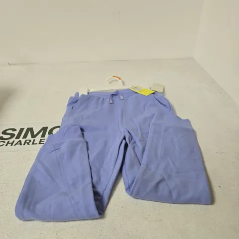 BOX OF APPROXIMATELY 12 ALL IN MOTION LIGHT PURPLE JOGGERS - SIZE S