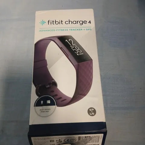 FITBIT CHARGE 4 ADVANCED FITNESS TRACKER + GPS – BOXED
