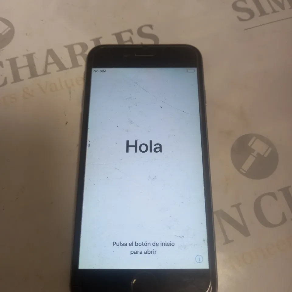 APPLE IPHONE GREY MODEL A1586