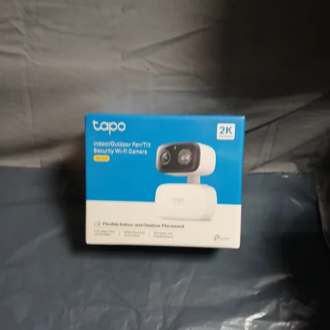 TAPO INDOOR/OUTDOOR PAN‑TILT SECURITY WI‑FI CAMERA – 2K – BOXED