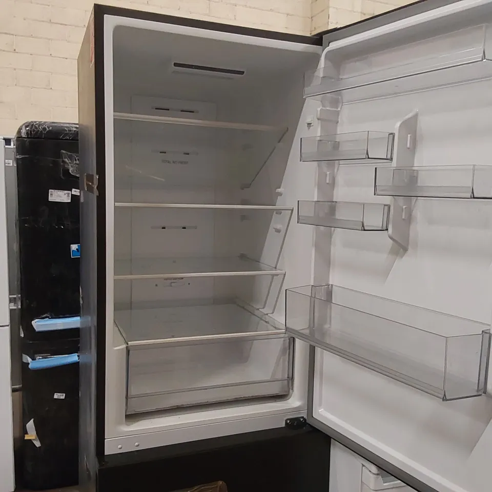 HOOVER HOCE3T618FBK 342 LITRE 60/40 FREESTANDING FRIDGE FREEZER BLACK - UNPROCESSED RAW RETURN