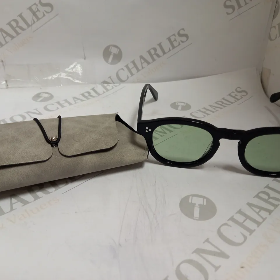 DOOD EYEWEAR 105 ORIGINALS GREEN LENS GLASSES  