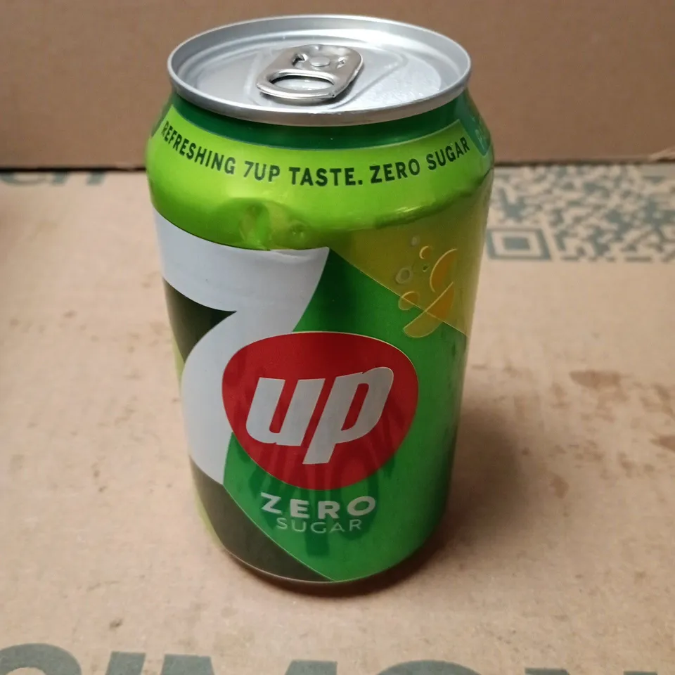 APPROXIMATELY 15 CANS OF 7UP ZERO SUGAR 330ML 